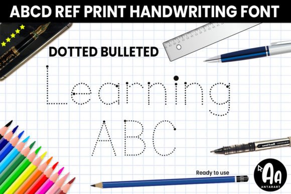 Abcd Ref Dotted Bulleted: A Creative Learning Tool