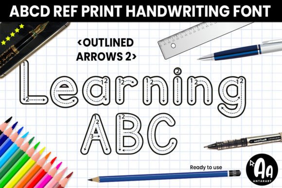 Abcd Ref Outlined Arrows2: A Strategic Tool for Educational and Creative Design