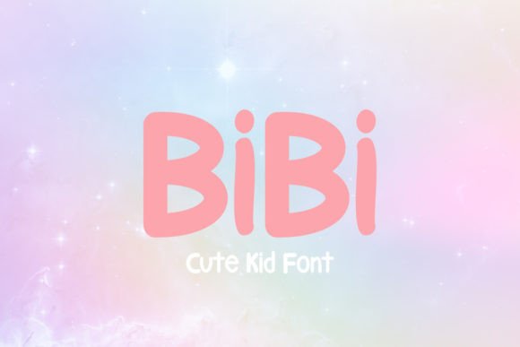 Bibi: A Curved and Simple Display Font for a Lively Touch