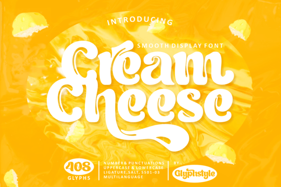 Cream Cheese: A Versatile Font for Modern Design and Branding