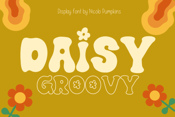 Daisy Groovy: A Retro-Inspired Display Font for Modern Design Projects