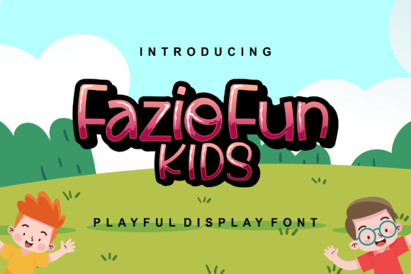 Fazio Fun: A Playful Font for Joyful Designs