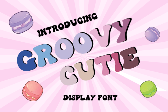 Groovy Cutie: A Bold and Playful Font for Creative Designs