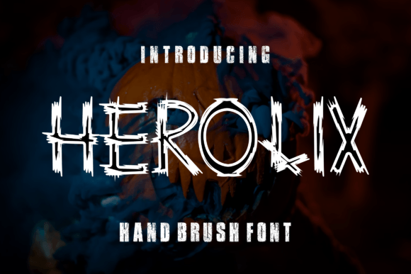 Herolix: A Modern Display Font for Creative Projects