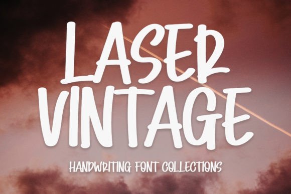 Laser Vintage: A Premium Display Font for Creative Projects