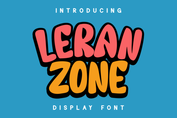 Leran Zone: A Joyful Font for Creative Projects