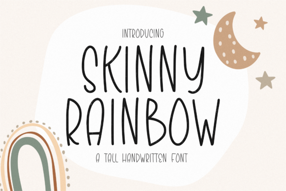 Skinny Rainbow: A Versatile Handwritten Font for Creative Projects